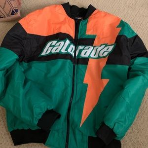 The Nostalgic Club Gatorade Green Zip-Up Jacket